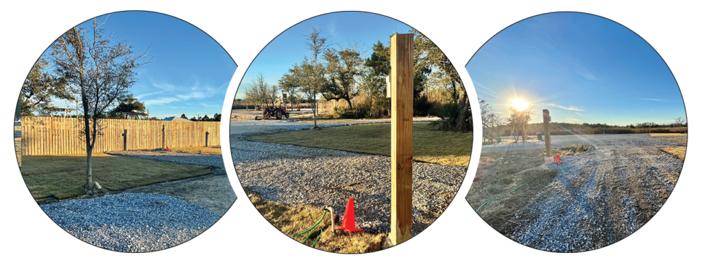 RV sites and map at Legends of the Bayou RV Park in Bay ST Louis Mississippi
